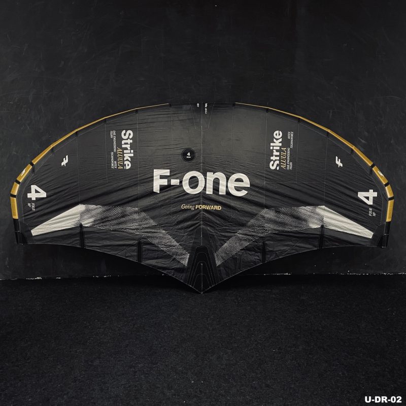 UŻYWANE SKRZYDŁO WINGFOIL F-ONE STRIKE V5 ALUULA 4m2 CZARNE