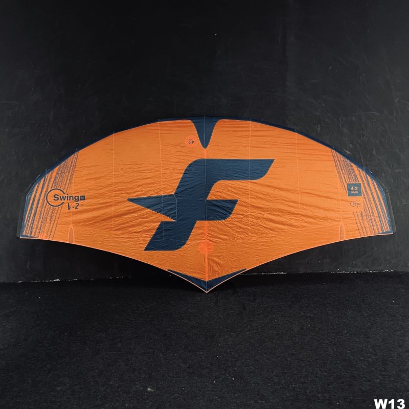 Używane Skrzydło wing F-One Swing V2 4.2 m2 Pomarańczowe