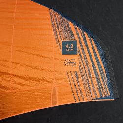 Używane Skrzydło wing F-One Swing V2 4.2 m2 Pomarańczowe