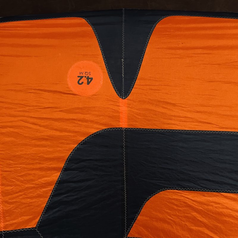 Używane Skrzydło wing F-One Swing V2 4.2 m2 Pomarańczowe