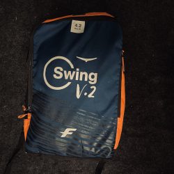 Używane Skrzydło wing F-One Swing V2 4.2 m2 Pomarańczowe