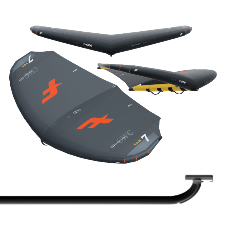 Skrzydło wing F-ONE Strike CWC V4 Aluula 8m2 Czarne