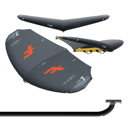 Skrzydło wing F-ONE Strike CWC V4 Aluula 8m2 Czarne