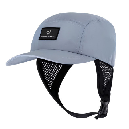 Czapka UV z daszkiem i siatką na uszy Creatures SURF CAP Szara