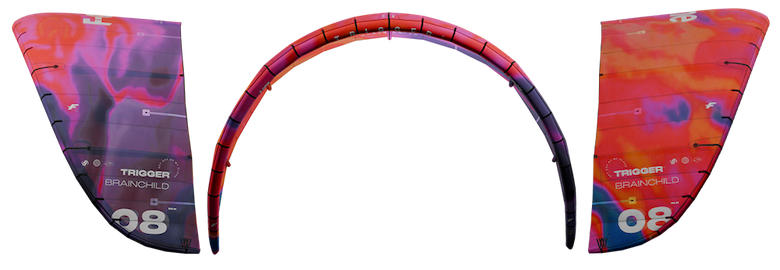 latawiec do kitesurfingu TRIGGER-FRONT