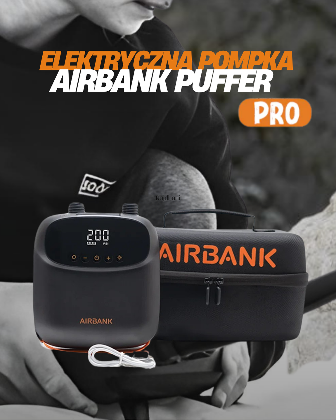 LEKKA I KOMPAKTOWA POMPKA AIRBANK